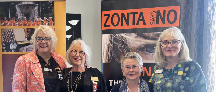 Area Meeting - Zonta says No